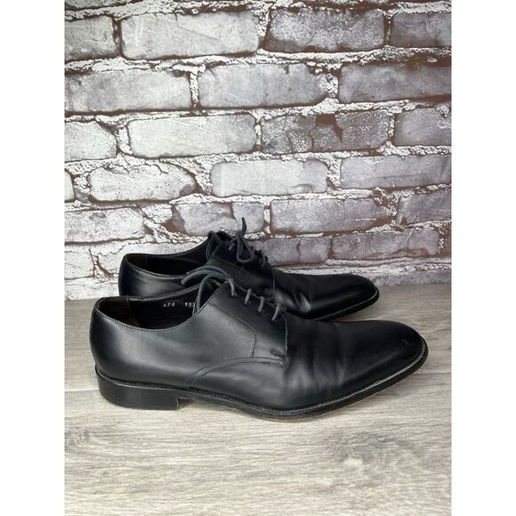 To Boot New York Adam Derrick Black Leather Derby Dress Shoes Men Sz 10.5M US/44 main image 9